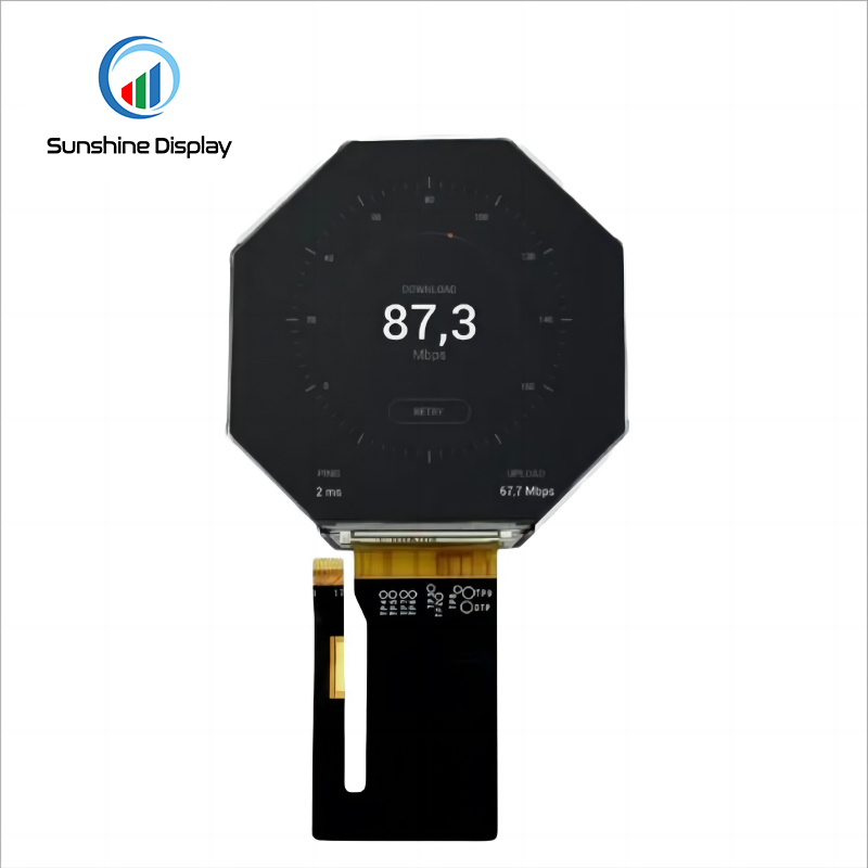 SDT0334TOSI-01 Special shape 3.34inch 320x320 Round TFT LCD Module Round TFT LCD Module Previous Product LCD module