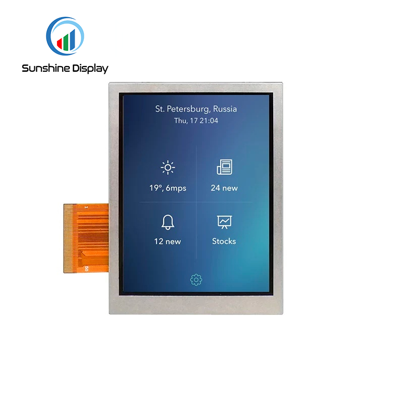 SDT035PQIT-01 3.5inch 240x320 Transflective TFT LCD Module ILI9341V with RGB+SPI Interface Sunlight Readable TFT LCD|Standard TFT LCD Module Similar Product LCD module