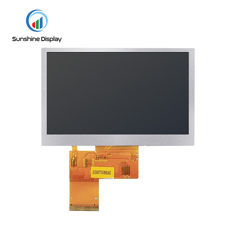 SDT043BWSI-02 4.3 inch Standard TFT LCD Module| IPS TFT LCD Module Side View