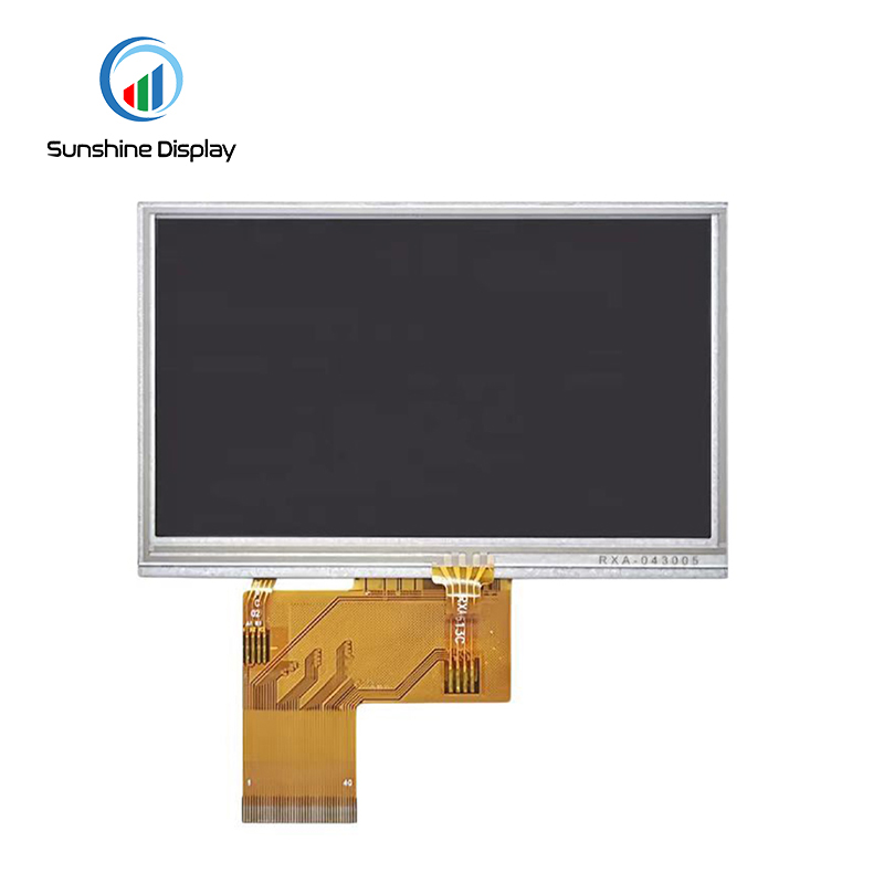 SDT043QPSN-15P 5X2 LEDs  4.3inch LCD Screen 480X272 Dots TFT Display with Capacitive Touch Screen Standard TFT LCD Module Previous Product LCD module
