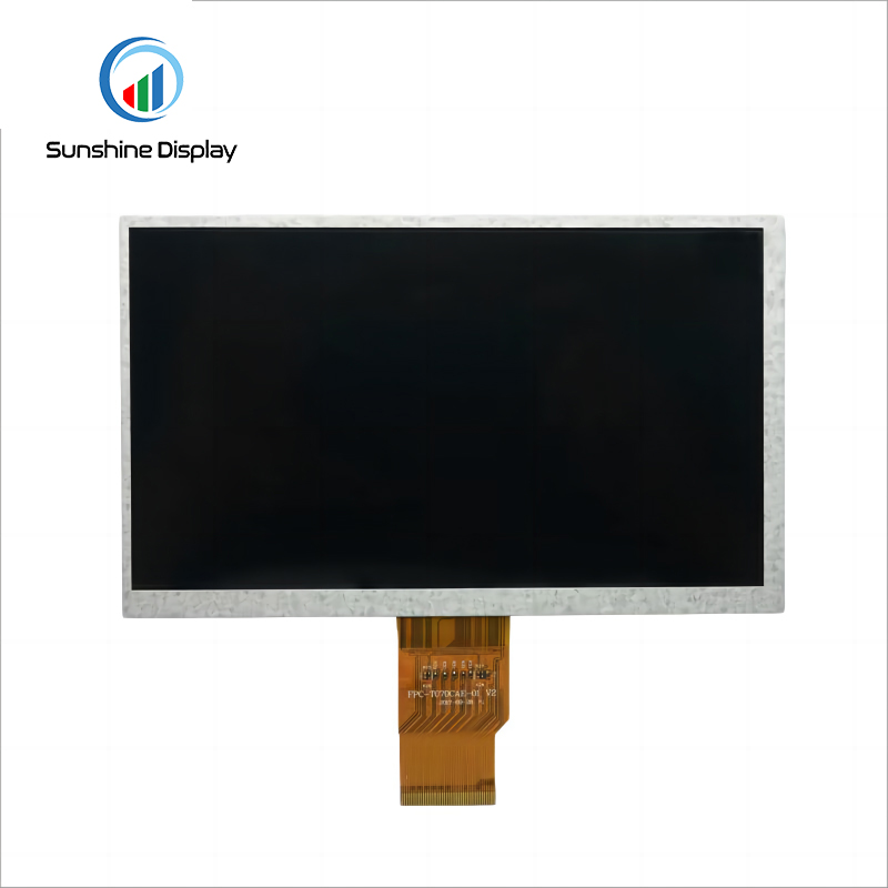 SDT070BWHI-02 7.0 inch Standard TFT LCD Module| IPS TFT LCD Module Side View