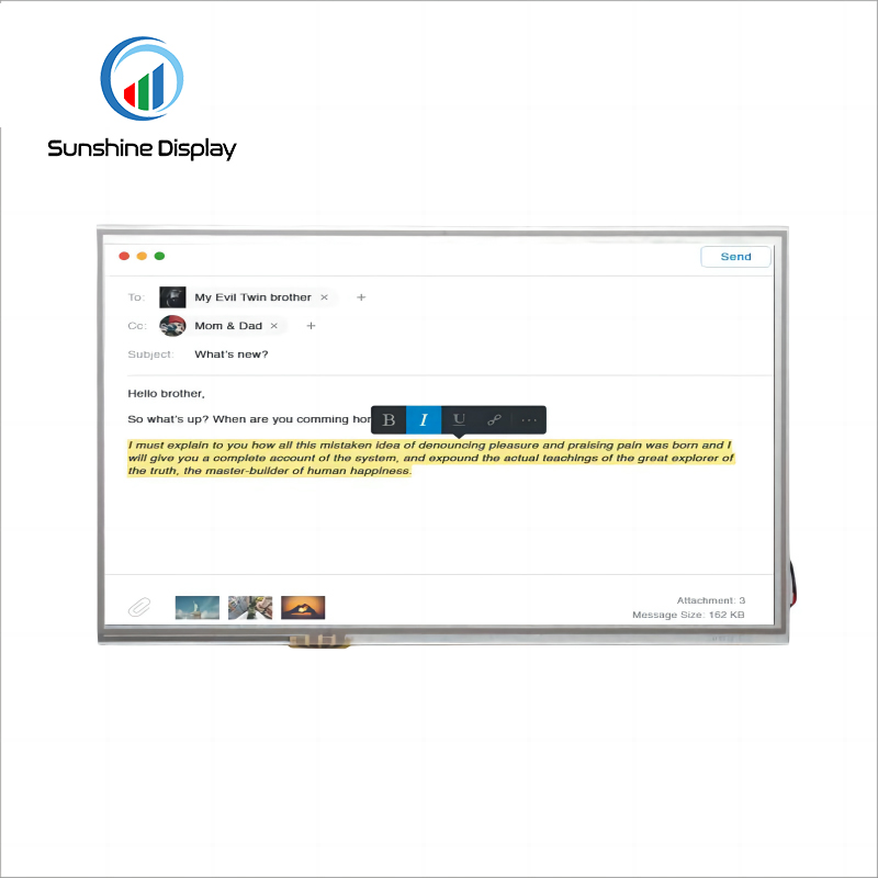 SDT101BWHN-02P 10.1inch 1024X600 TFT LCD Module with RGB Interface Standard TFT LCD Module Next Product LCD module